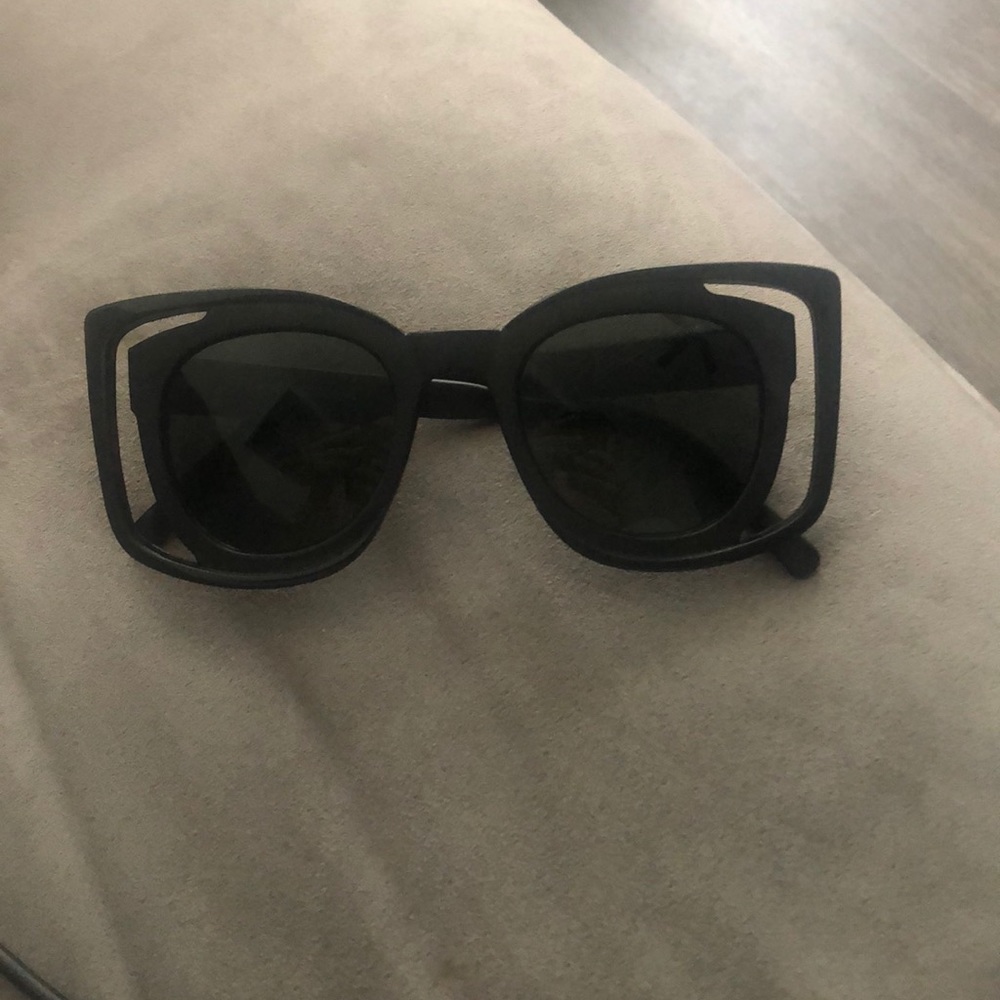 All black never worn sunglasses